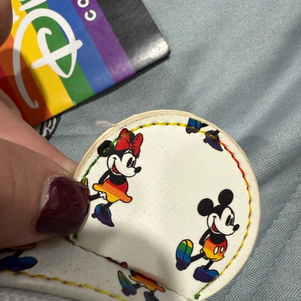 Disney Mickey Mouse Rainbow Mini Backpack - Picture 5 of 7